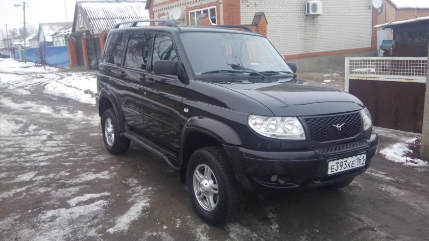 УАЗ Патриот авантюрин металлик