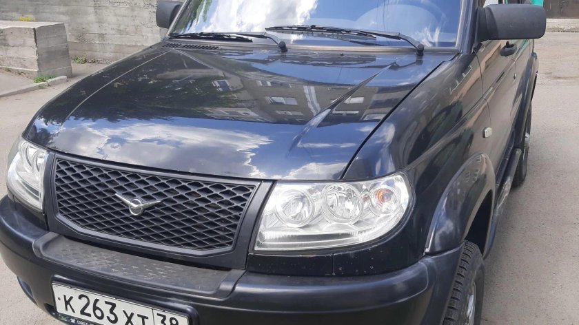 Авантюрин металлик цвет УАЗ Патриот