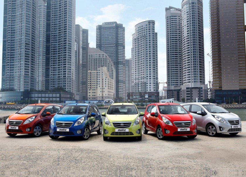 Завод Дэу в Южной Корее