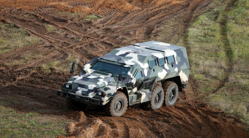 Бронированный автомобиль «Булат» СБА-60-к2