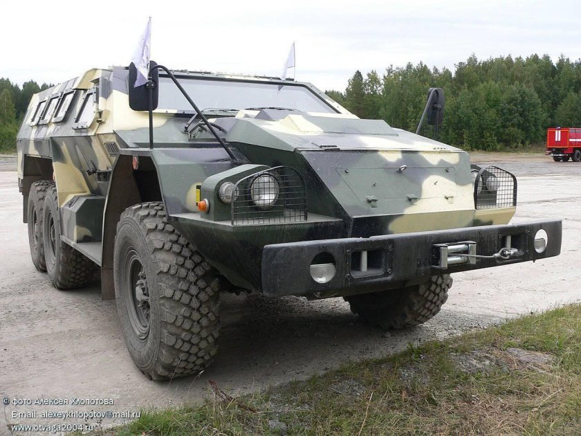 Бронированный автомобиль «Булат» СБА-60-к2