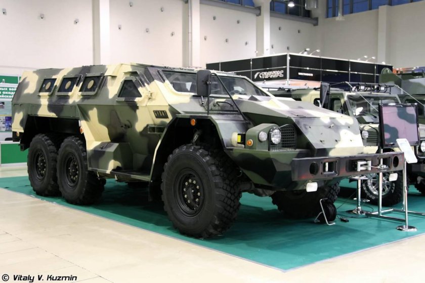 Бронированный автомобиль «Булат» СБА-60-к2