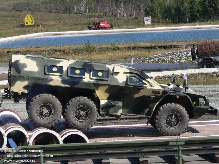 Бронированный автомобиль «Булат» СБА-60-к2