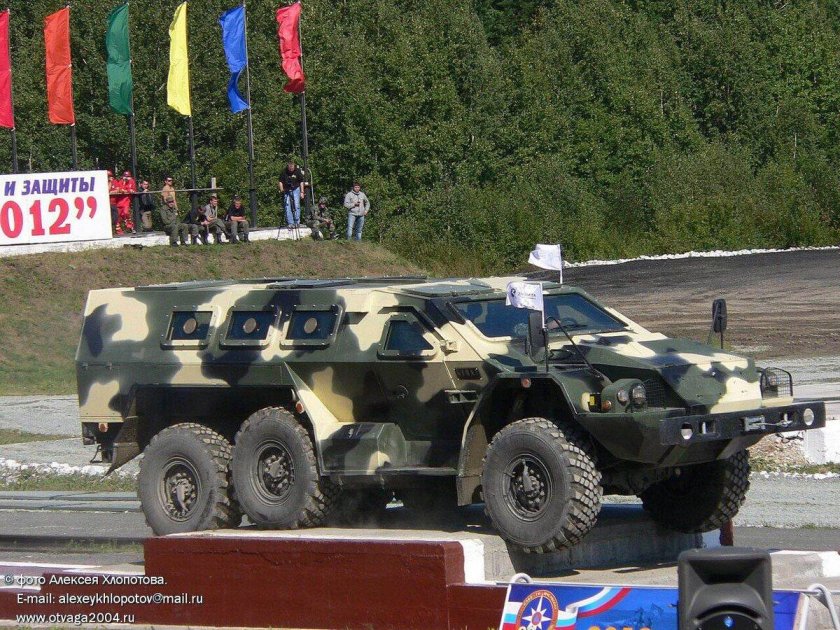 Бронированный автомобиль «Булат» СБА-60-к2