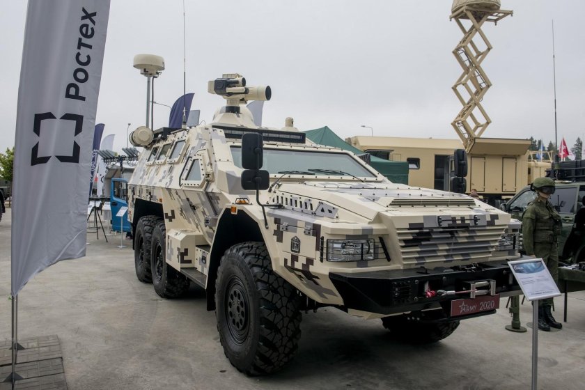 Бронеавтомобиль СБА-70к2