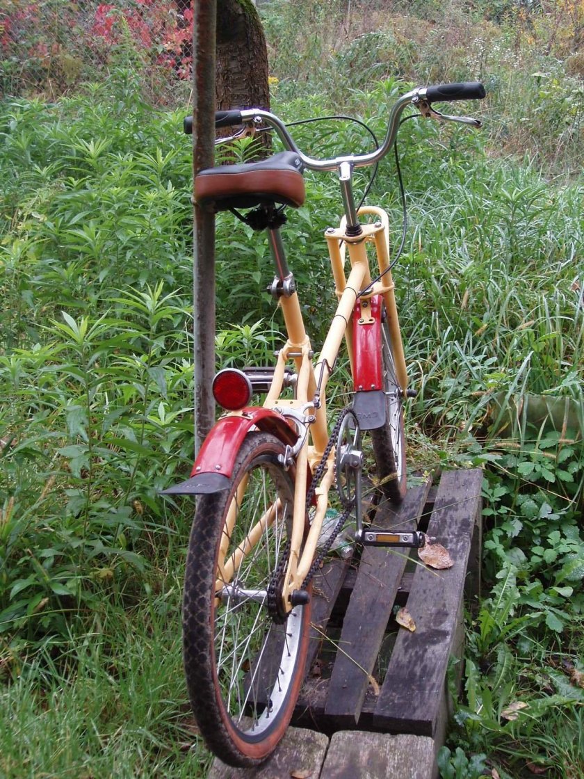 Велосипед ммвз аист складной