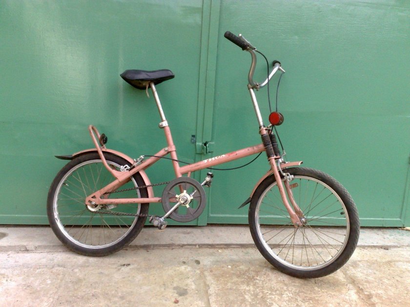 Советский велосипед велта кама