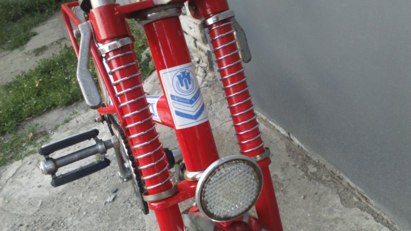 Советский велосипед "Эврика-2"