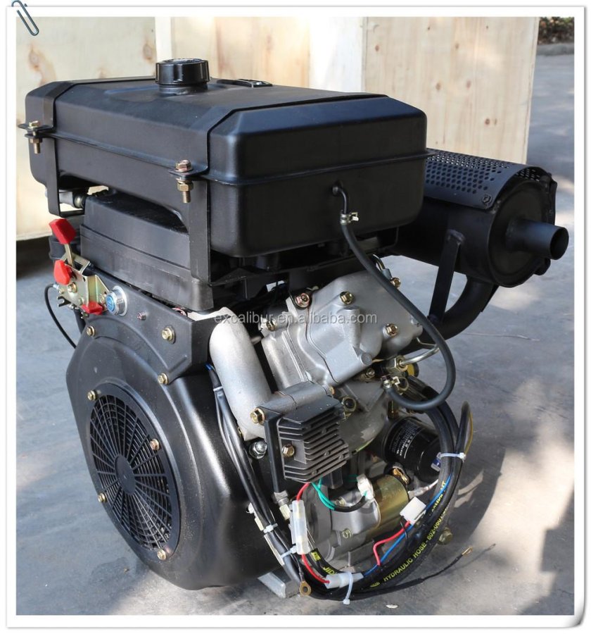 Yanmar 2tne68 двухцилиндровый дизельный двигатель