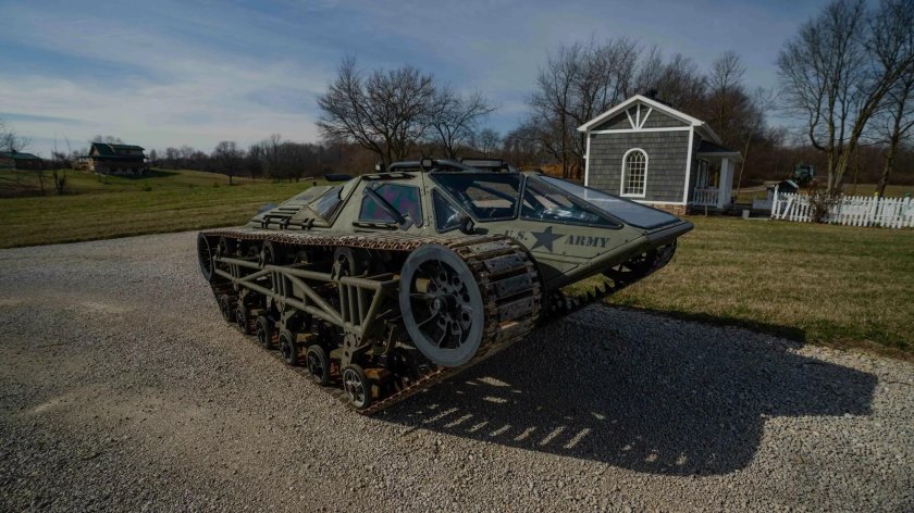 Гусеничный вездеход Рипсав