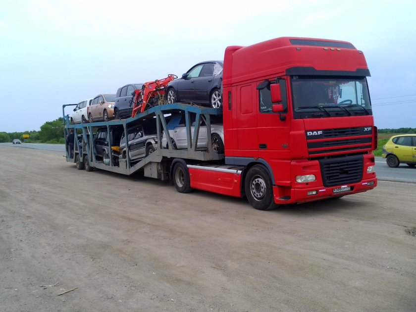 Даф 95 автовоз