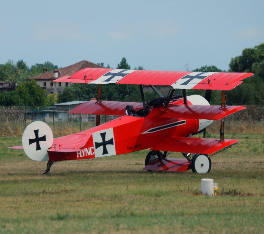 Фоккер красного барона