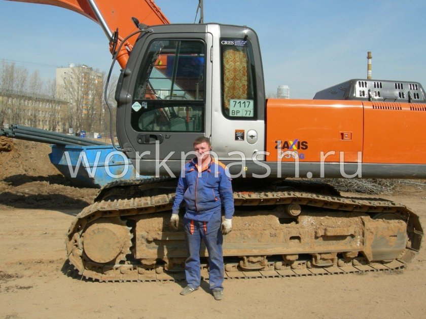 Аренда гусеничного экскаватора Hitachi zx330