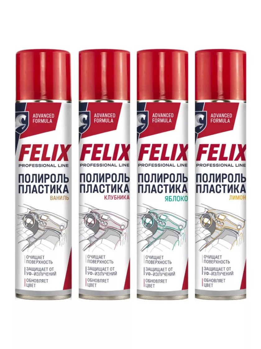 Felix полироль пластика