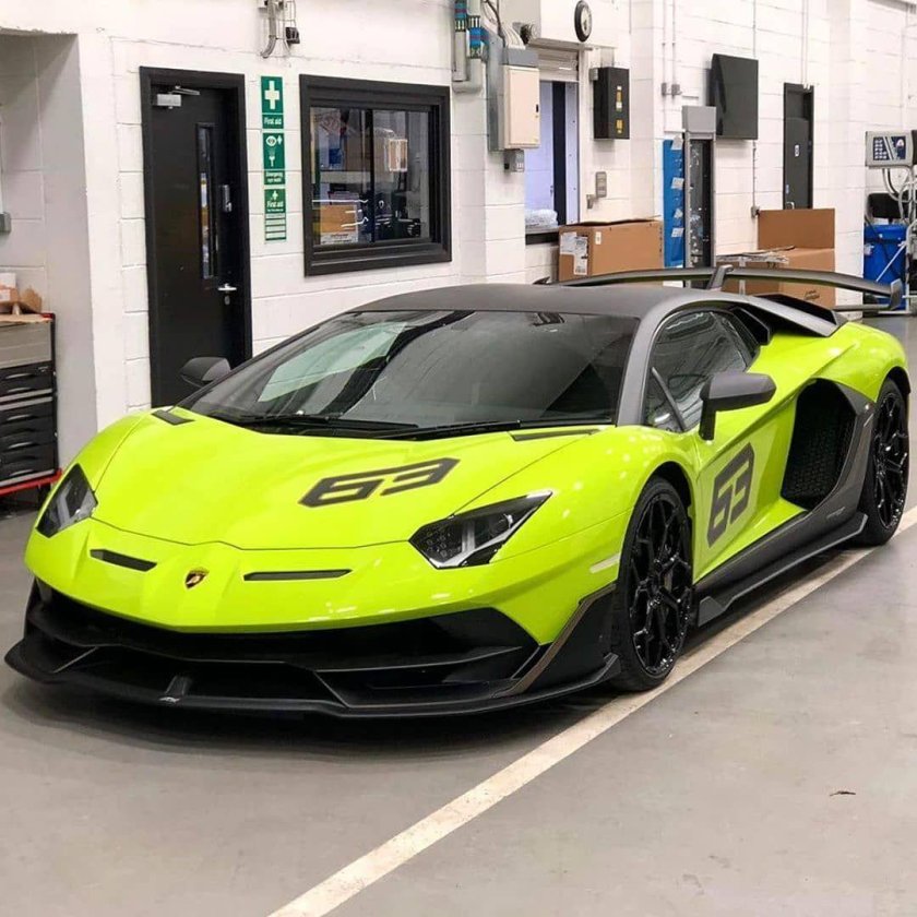Lamborghini aventador svj