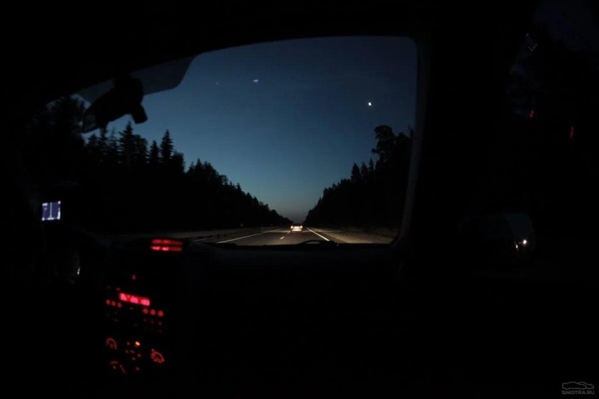 Вид из окна автомобиля