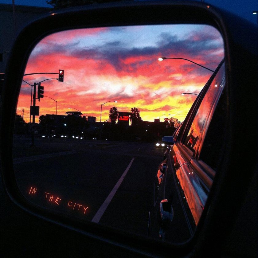 Окно машины