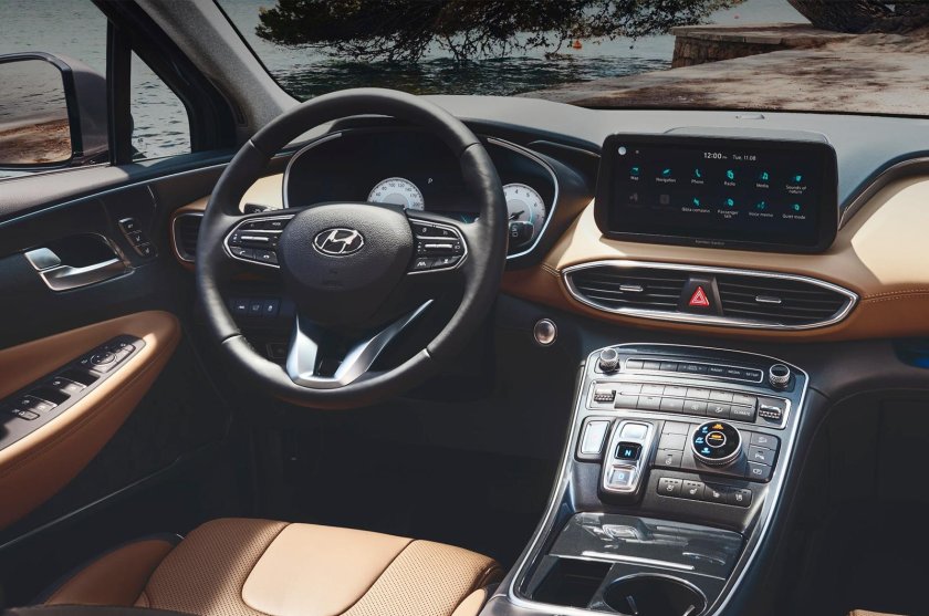 Hyundai Santa Fe 2022 салон