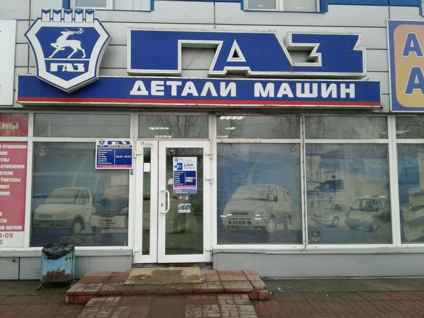 ГАЗ детали машин