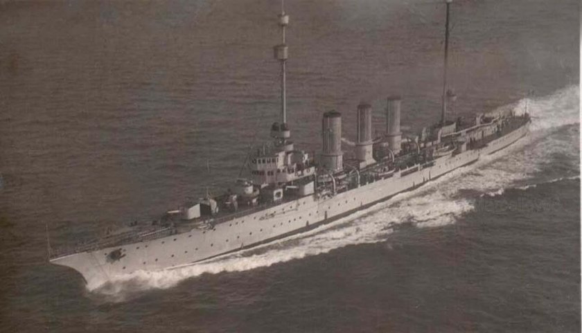Легкий крейсер Карлсруэ 1914