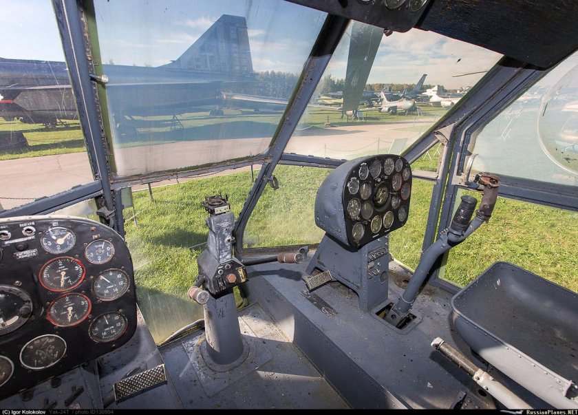 Як-24 вертолёт кабина