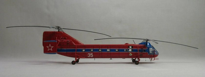 Вертолет як-24 модель