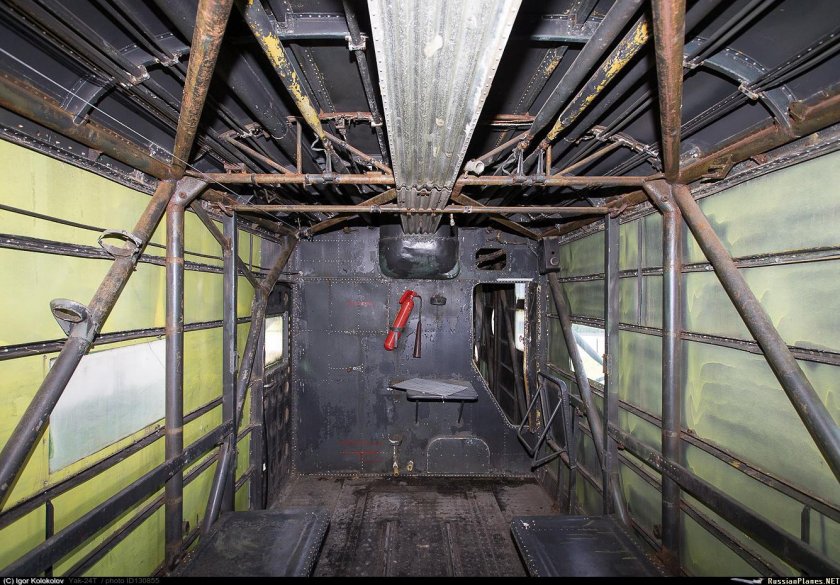 Як-24 вертолёт кабина