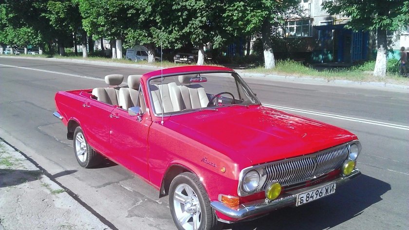 Волга ГАЗ 24 кабриолет