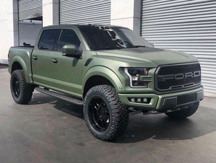 Ford f150 Raptor хаки