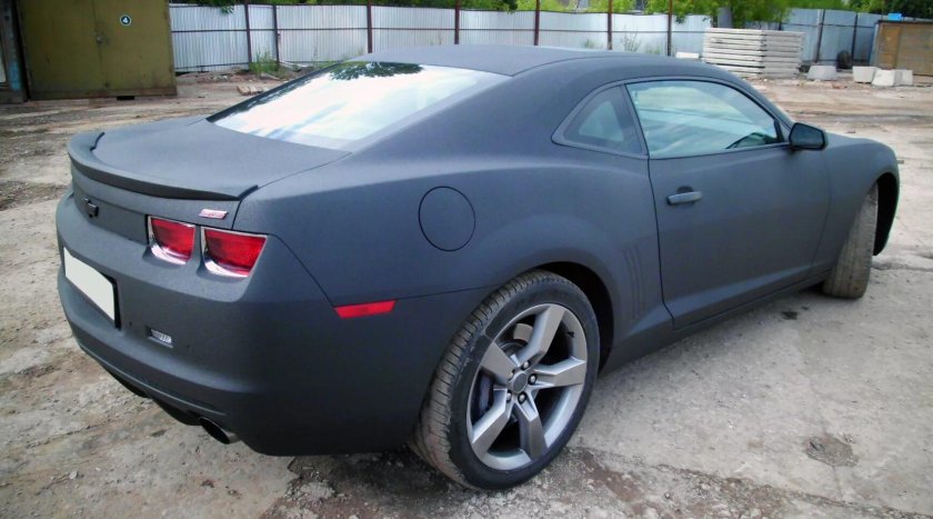 Шевроле Камаро серый цвет