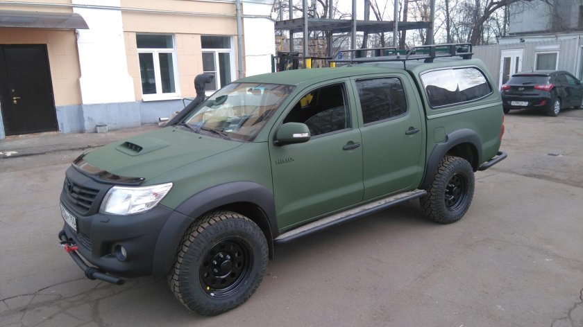 Тойота 4runner цвет хаки Раптор