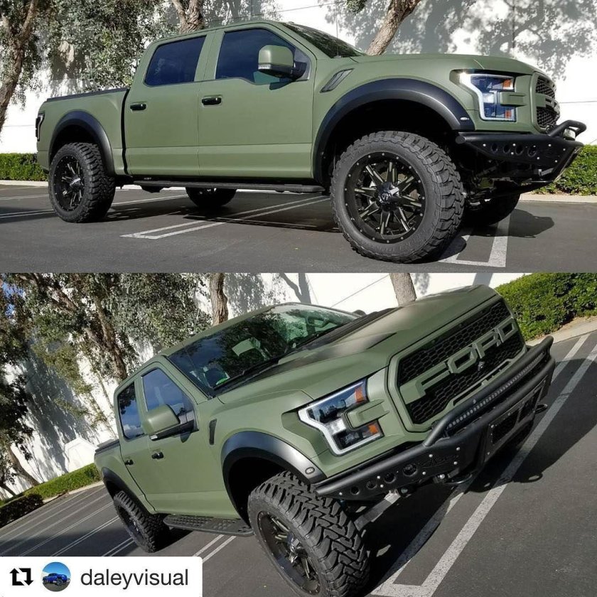 Ford Raptor хаки