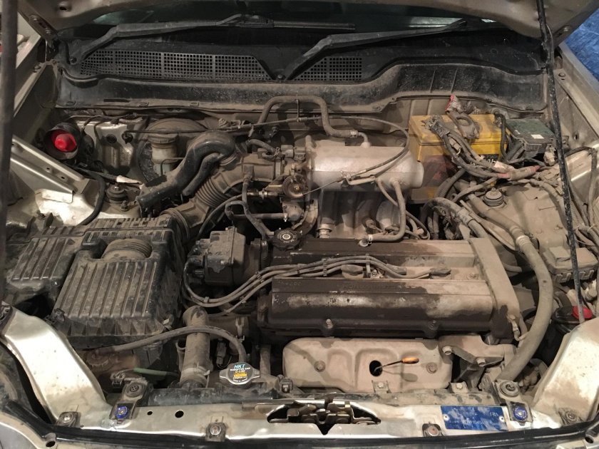 Под капотом Хонда СРВ рд1