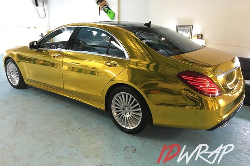 Золотой металлик на Мерседес c180