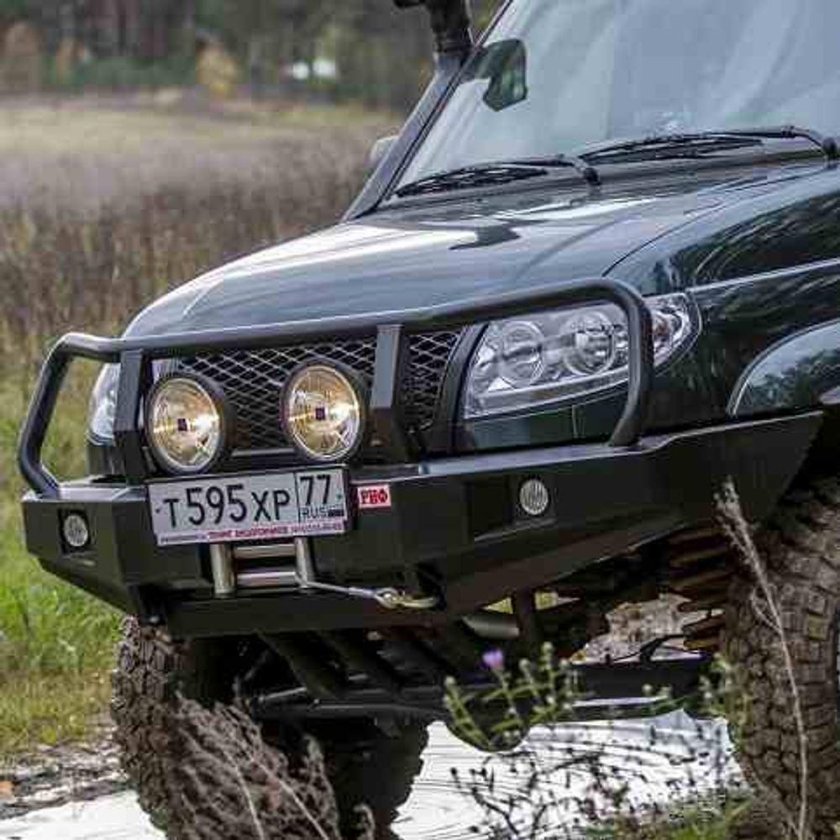 Бампер риф на УАЗ Патриот