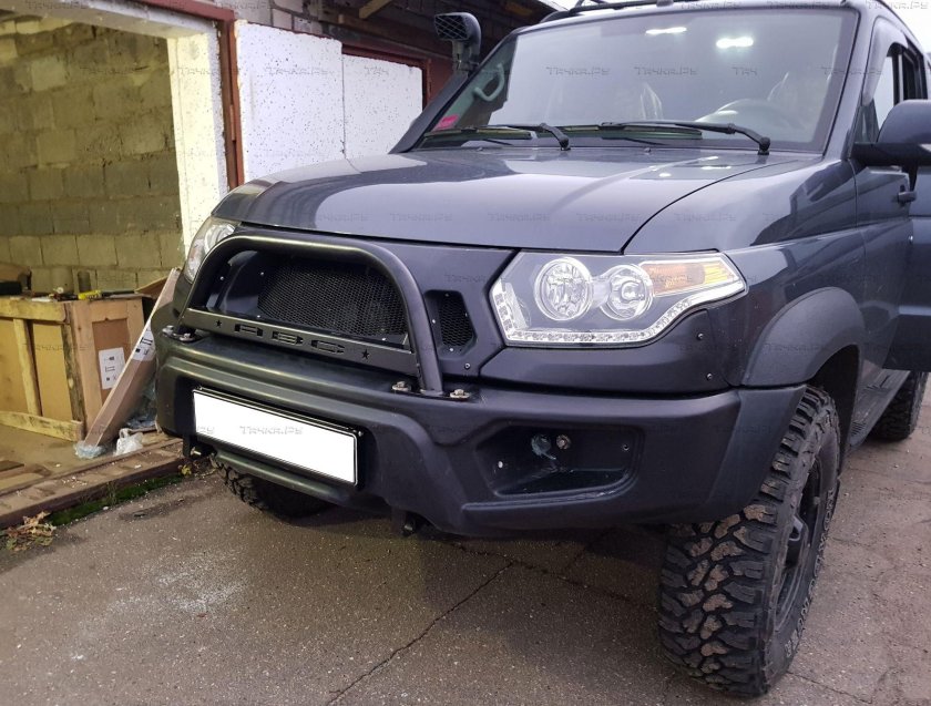 Бампер УАЗ Патриот 2017 передний силовой