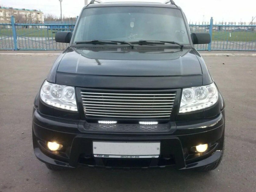 Бампер на УАЗ Патриот 2007г