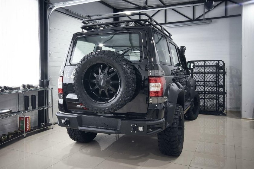 Силовой бампер УАЗ Патриот BMS