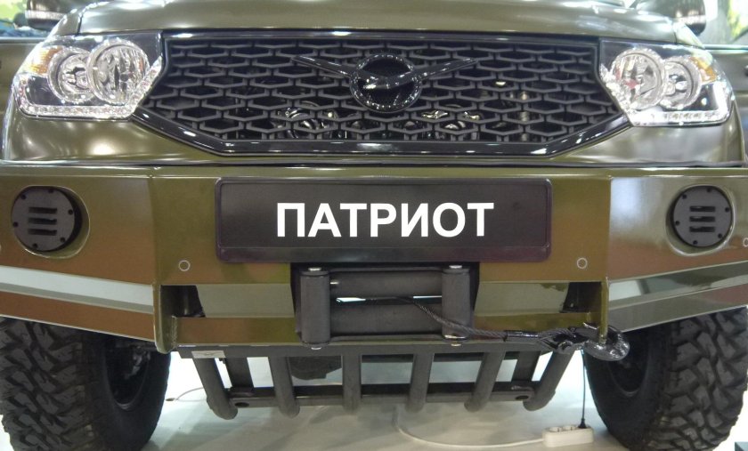 Силовой бампер УАЗ Патриот 2019