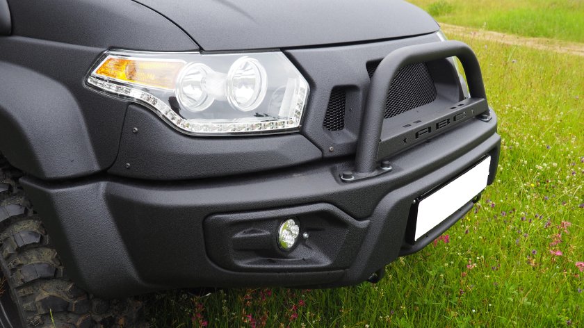 Бампер УАЗ Патриот 2017