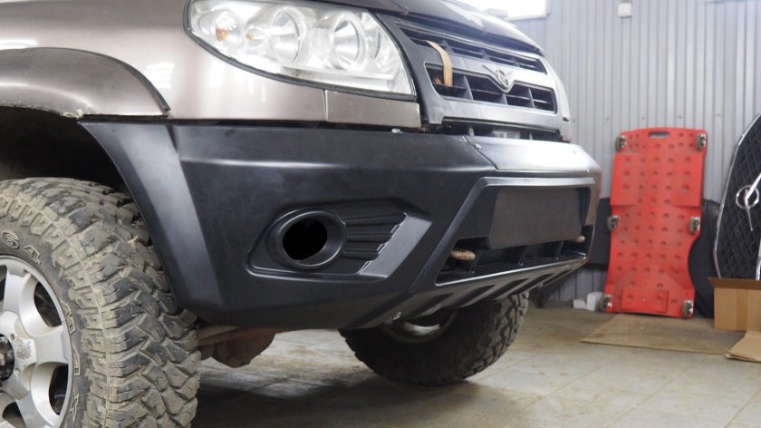 Бампер передний УАЗ Патриот 2019