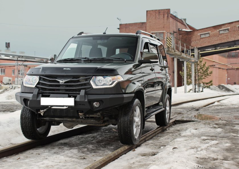 Силовой бампер УАЗ Патриот 2017