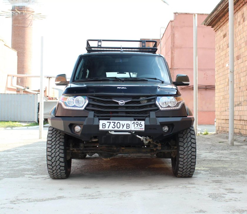 Силовой бампер УАЗ Патриот BMS