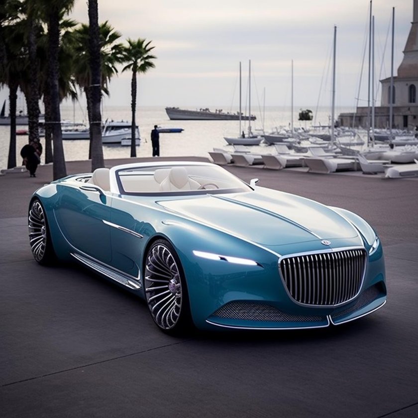 Vision mercedes maybach 6 cabriolet