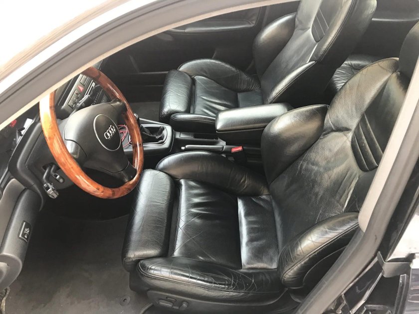 Audi a4 b5 кожаный салон