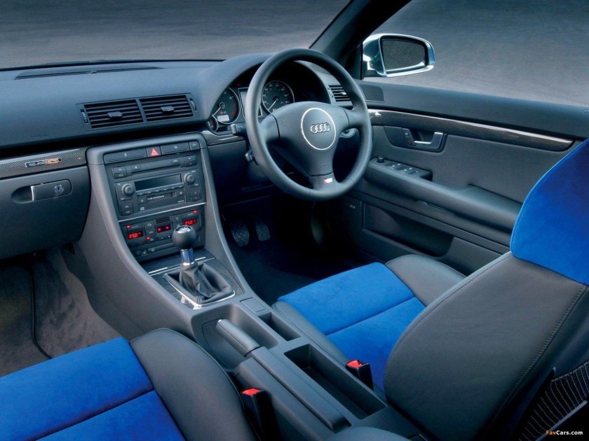 Audi a4 b6 салон