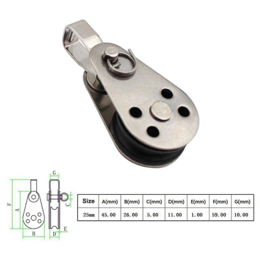 Такелажный шкив