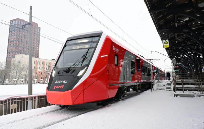 Скоростной электропоезд ласточка