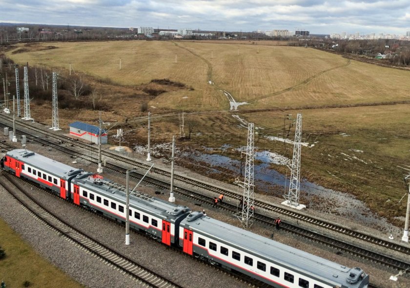 Электропоезде эп5да «Трансмашхолдинг»