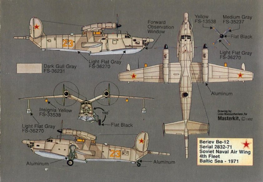 Гидросамолет бе 12